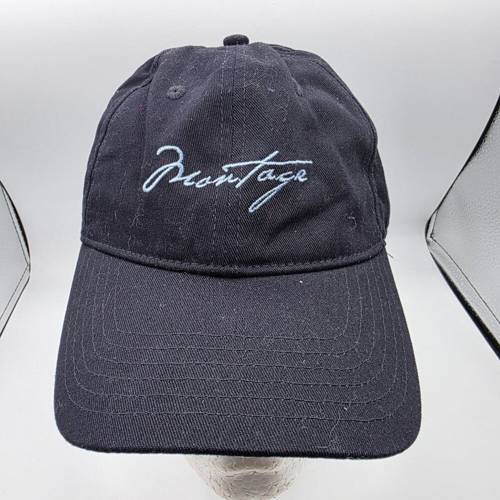 Montage Laguna Beach Black Baseball Hat Cap Casual Outdoors Lightweight